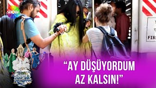 Bülent Ersoy, düşmekten son anda kurtuldu! | Dünya Güzellerim