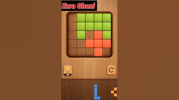 Tetris Animation 😱 game WOOD PUZZLE #112 😱#tetris #shorts #trending