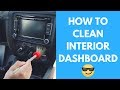 How To Clean Car Dashboard- Vents, Navigation Screen, Turn Signals - Interior Car Detailing