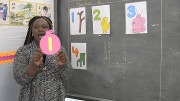 Fanaka Junior School Reception Class  Numberwork lesson 4