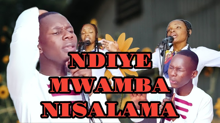 NDIYE MWAMBA NISALAMA, HAKUNA WA KUFANANA NA YESU AND TUKO MBELE ZAKO WORSHIP by Min DANYBLESS