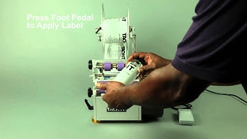 Tach-It LB2 Semi-Automatic Label Applicator for Bottles and Round Products
