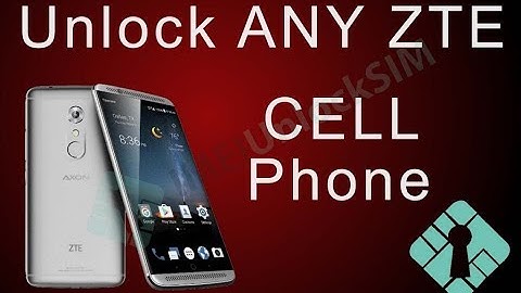 How To Unlock ZTE Phone via Sim Network Unlock Pin Code Permanently