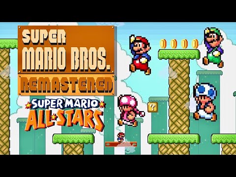 Super Mario Bros Remastered Super Mario All Stars Pack
