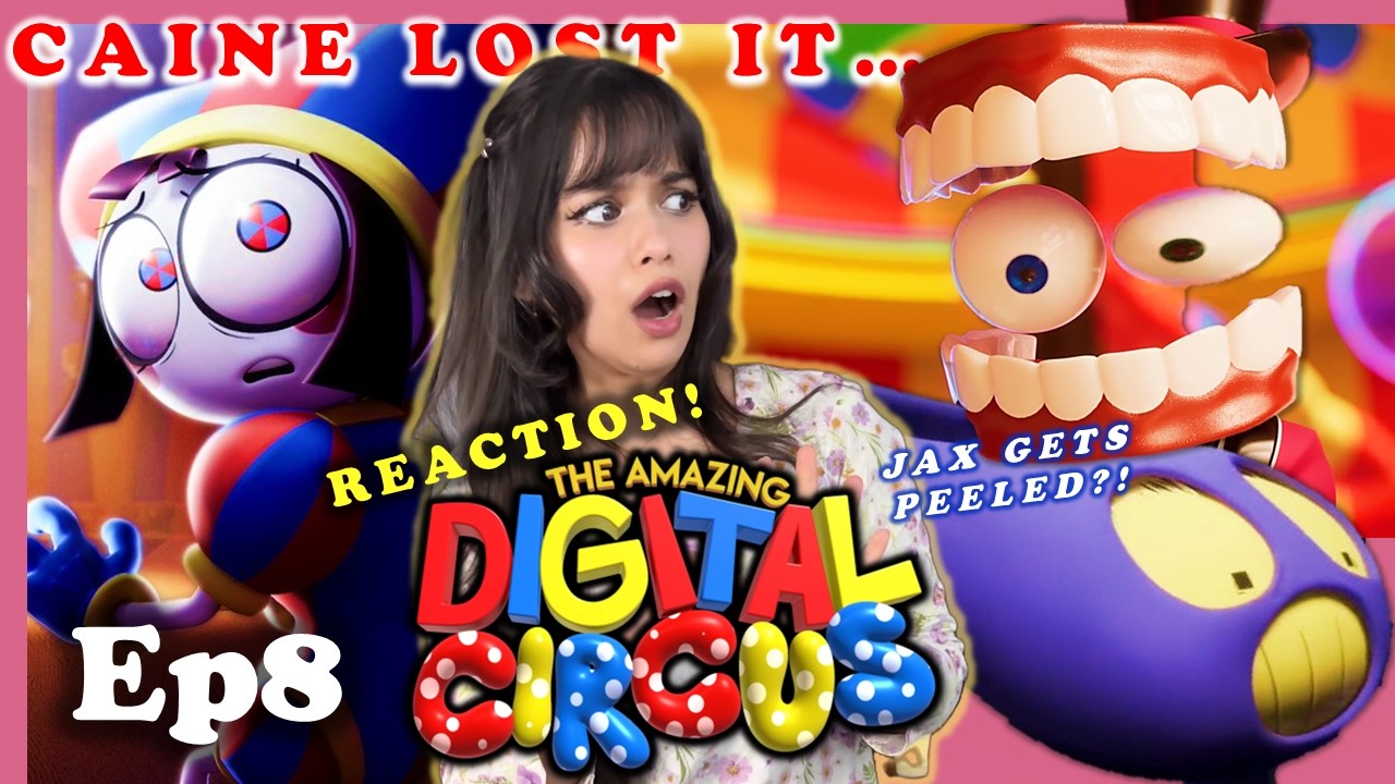 Caine Amped up the TORTURE! 😨 THE AMAZING DIGITAL CIRCUS Ep 8 🍞 ...