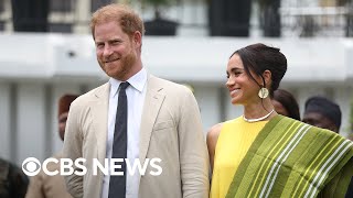 Prince Harry, Meghan promote Invictus Games in Nigeria