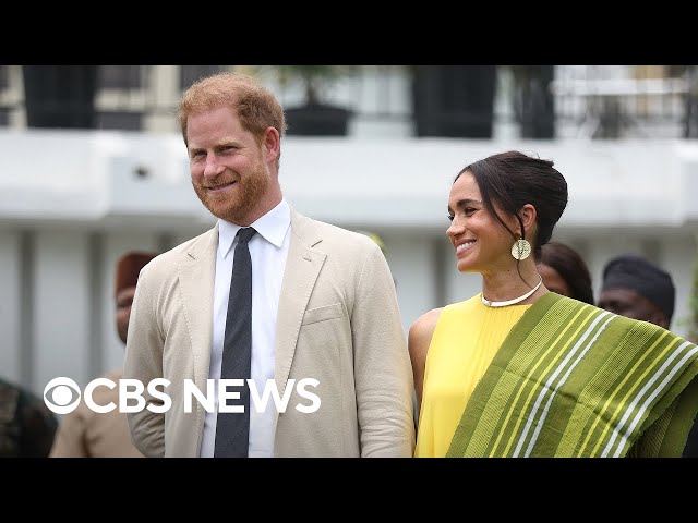 Prince Harry, Meghan promote Invictus Games in Nigeria