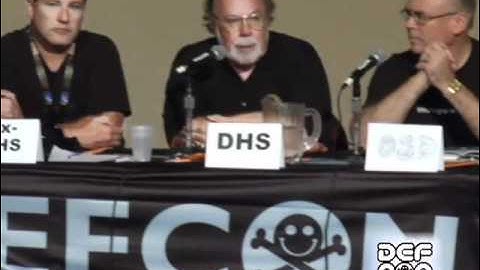 DEFCON 18: Meet the Feds: Policy Privacy Deterrence and Cyber War (Video Only)  1/3