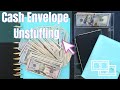 Cash Envelope Unstuffing January 2021 | New Cash Envelopes | Savings Challenges | Budget With Me