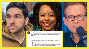 David Doel FLAMED by Jimmy Dore, Justin Jackson & Briahna Joy Gray on Twitter over #ForceTheVote
