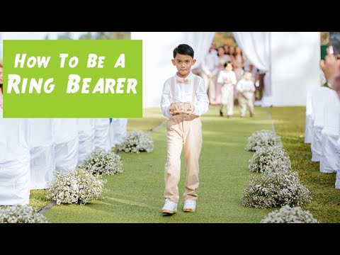 The Official Ring Bearer | Alex U0026 ILed Wedding