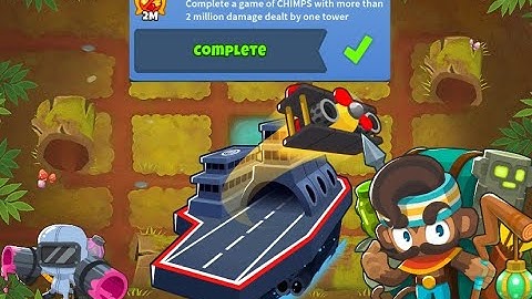 Carrier FlagShip 2MegaPops Achievement Guide Bloons Tower Defense 6