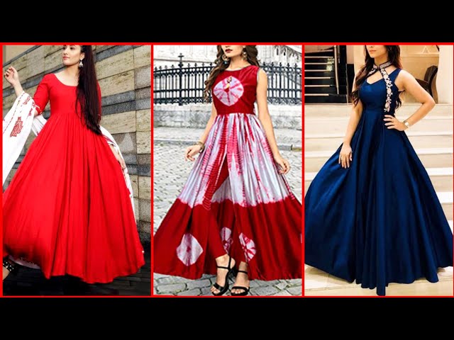 Umbrella Gown at best price in Delhi by Sana Fashion Exports | ID:  8499548255