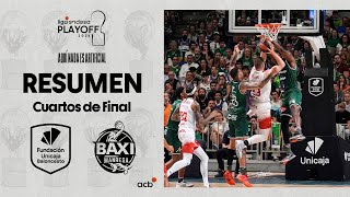 Unicaja - BAXI Manresa (87-79) RESUMEN | Playoff Liga Endesa 2023-24