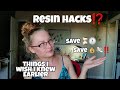 10 Resin Tips I Wish I Knew | Resin Hacks | Save Time &amp; Money | Bay Witch Blooming
