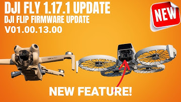 Latest DJI fly APP 1.17.1 - New firmware for the DJI Flip - New feature added!