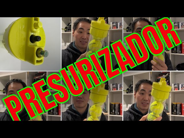 Tuboplus X3 Crystal - Presurizador de padel y tenis – Padel Island