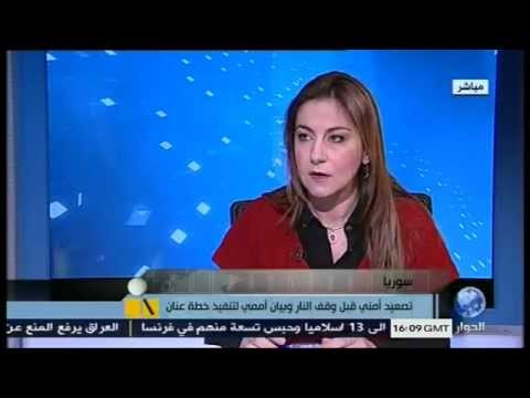 ريم التركمان والموقف من تسليح المعارضة 