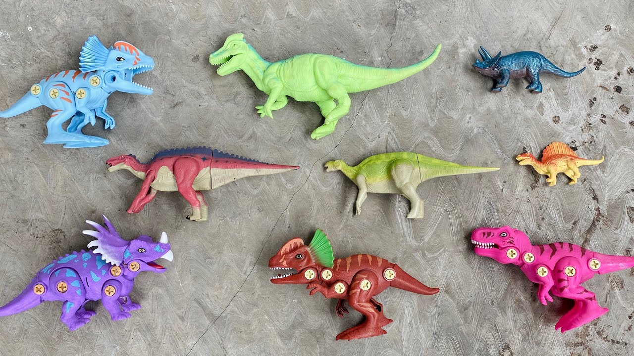 Hilangnya Dinosaurus Spinosaurus, T-rex, Dilophosaurus, Brontosaurus, Styracosaurus, Triceratops