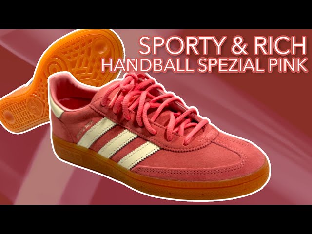 adidas x SPORTY&RICH ☆ Handball Spezial 'Pink' 2024 Adidas Originals Handball Spezial Sporty & Rich Pantone