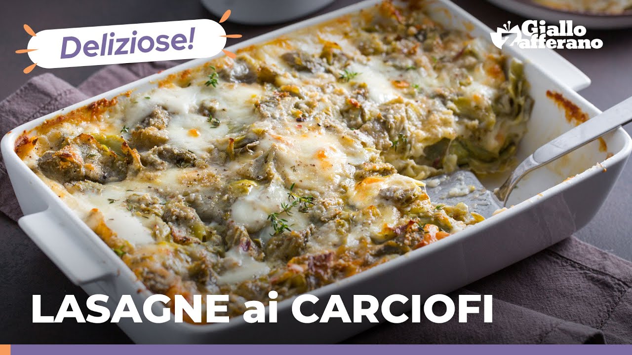 ARTICHOKE LASAGNA: cheesy and delicious! ??? - YouTube