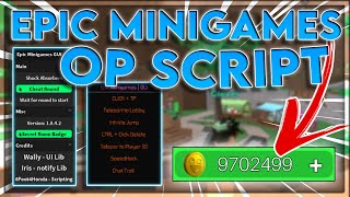 [INSANE] ROBLOX | Epic Minigames Script Hack / GUI | Infinite Coins | Instant Win | *PASTEBIN 2021*