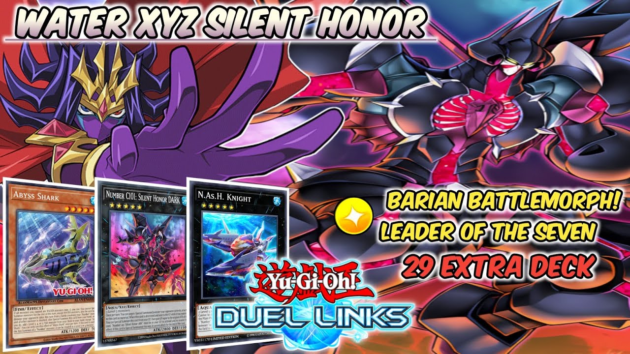 [F2P] WATER XYZ | New Support, Silent Honor & NASH Skill With 29 Extra Deck | Yu-Gi-Oh! Duel Links