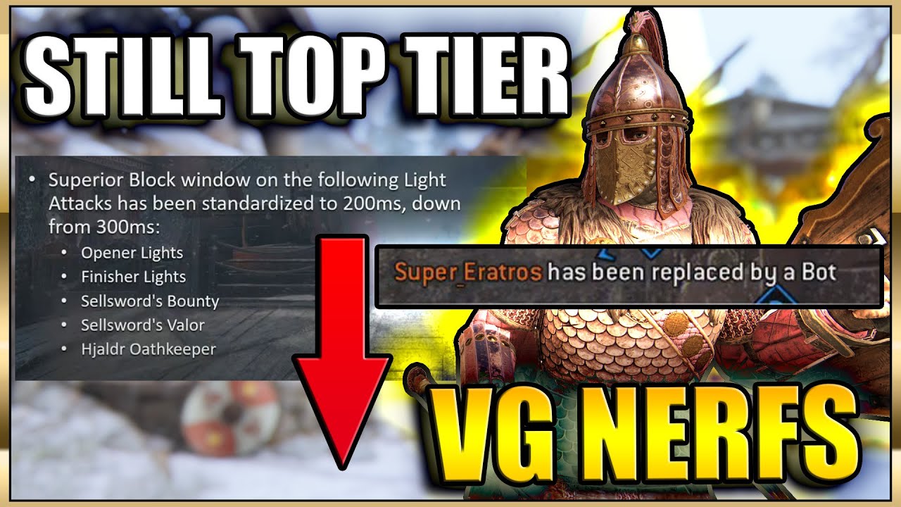 Varangian Guard - Nerfed but STILL TOP-TIER | ForHonor