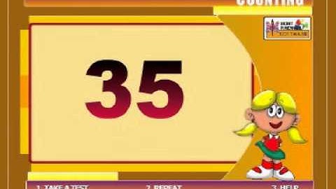 Interactive Maths for Kids - Reverse Counting 40 to 31 with Activities and Exercises