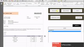 Excel based Invoice Generation software screenshot 4