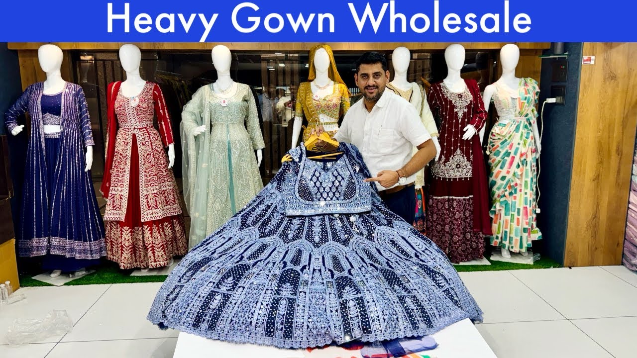 Buy Gowns Online from Manufacturers and wholesale shops near me in Surat |  Anar B2B Business App