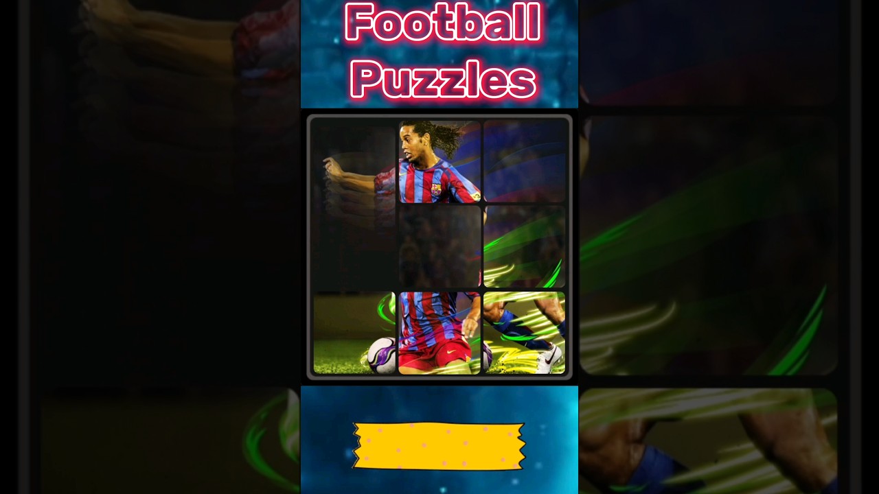 Football Puzzles Ronaldinho 