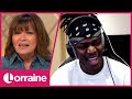 KSI & Lorraine's Chat Descends Into Chaos as Mouse Invades the Studio Leaving Viewers Stunned | LK