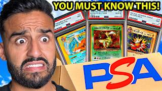Grading VINTAGE Pokemon Cards with PSA? WATCH THIS!