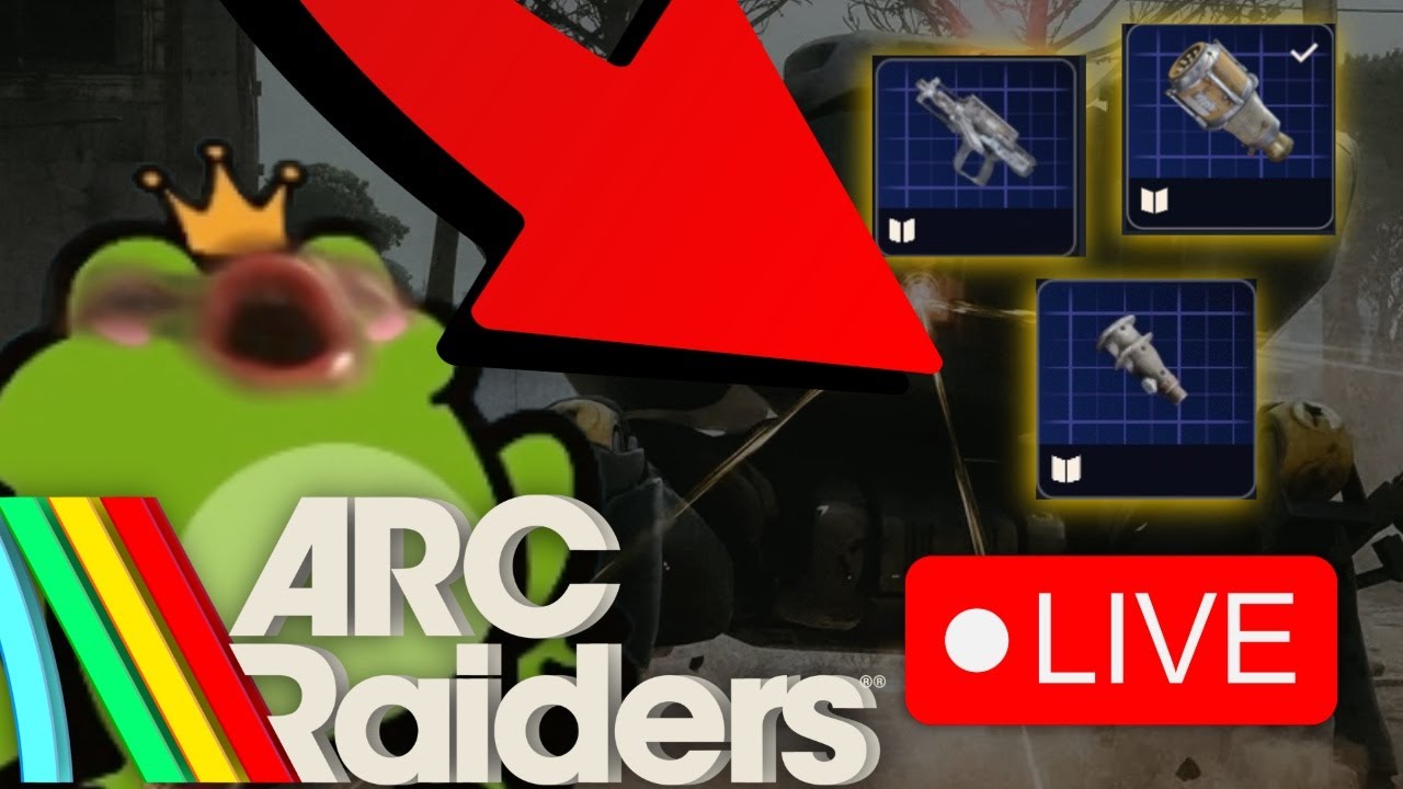NEW EVENT!!! BLUEPRINT HUNTING ARC RAIDERS!!!.. (🔴LIVE)| Clip farming for YT!!!