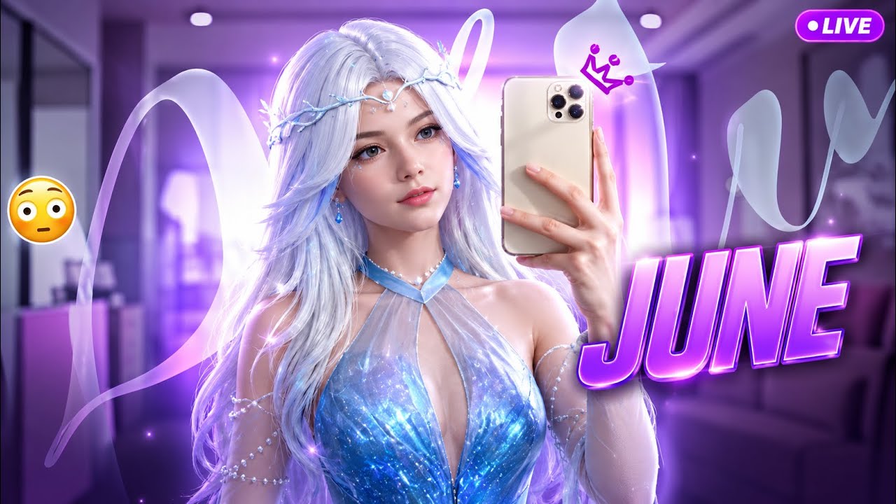 JUNE IS ON LIVE ✨🎀 - YouTube