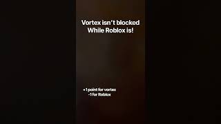 Looks like Vortex is better! #vortex #roblox #minecraft #building #robloxedit #robloxshorts