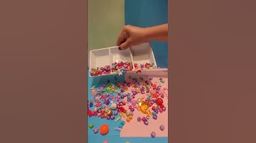 Bright colour beads reverse video,satisfying sound #asmr #viralvideo #ytshorts #likeshare #subscribe