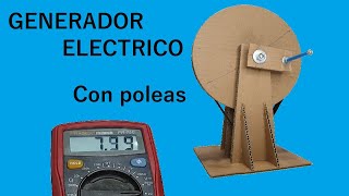 Como Hacer un GENERADOR ELECTRICO Casero @ProyectosFaciles