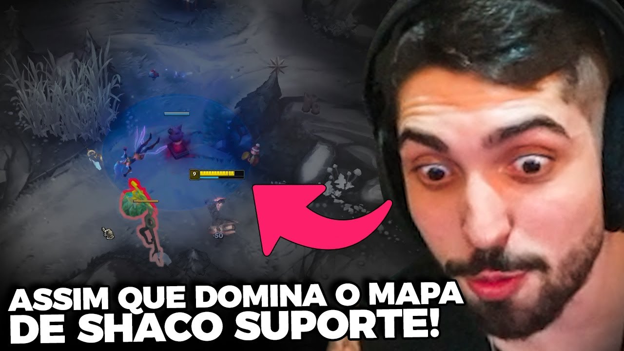 JUKERA ENSINOU A DOMINAR O MAPA DE SHACO SUPORTE! | CORTES DO JUKES