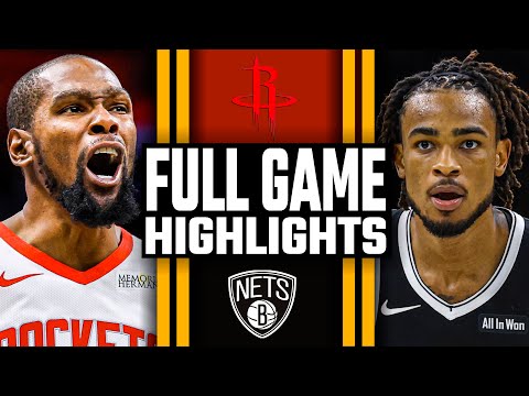 Houston Rockets vs Brooklyn Nets - FULL GAME HIGHLIGHTS | January 1, 2026 NBA Season