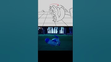 Storyboard vs almost final #billiebustup #indiedev #videogames #animation #musical #fyp #storyboard