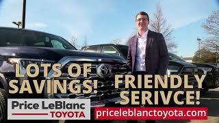 Price LeBlanc Toyota Helping You Buy A Car Truck or SUV