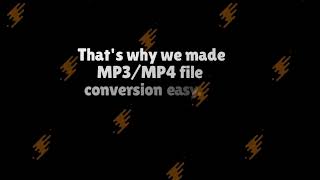 Easy MP3 to MP4 Conversion