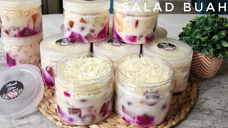 SALAD BUAH CREAMY GURIH SEGAR BIKIN NAGIH