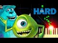 MONSTERS INC. THEME - Piano Tutorial