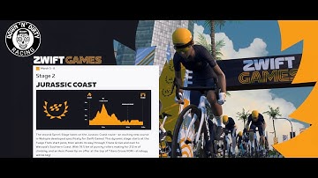 Stage 2 | Jurassic Coast - Sprint Race 2 | Zwift Games