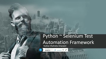 Python Selenium Automation Framework