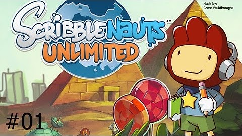 Scribblenauts Unlimited - Walkthrough #01 - Edwin