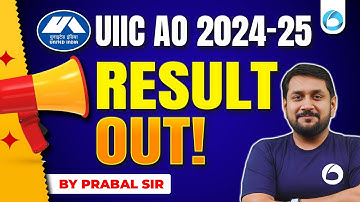 UIIC AO 2024-25 Result Out | UIIC AO Result 2024 | Check Your UIIC AO Result Now!